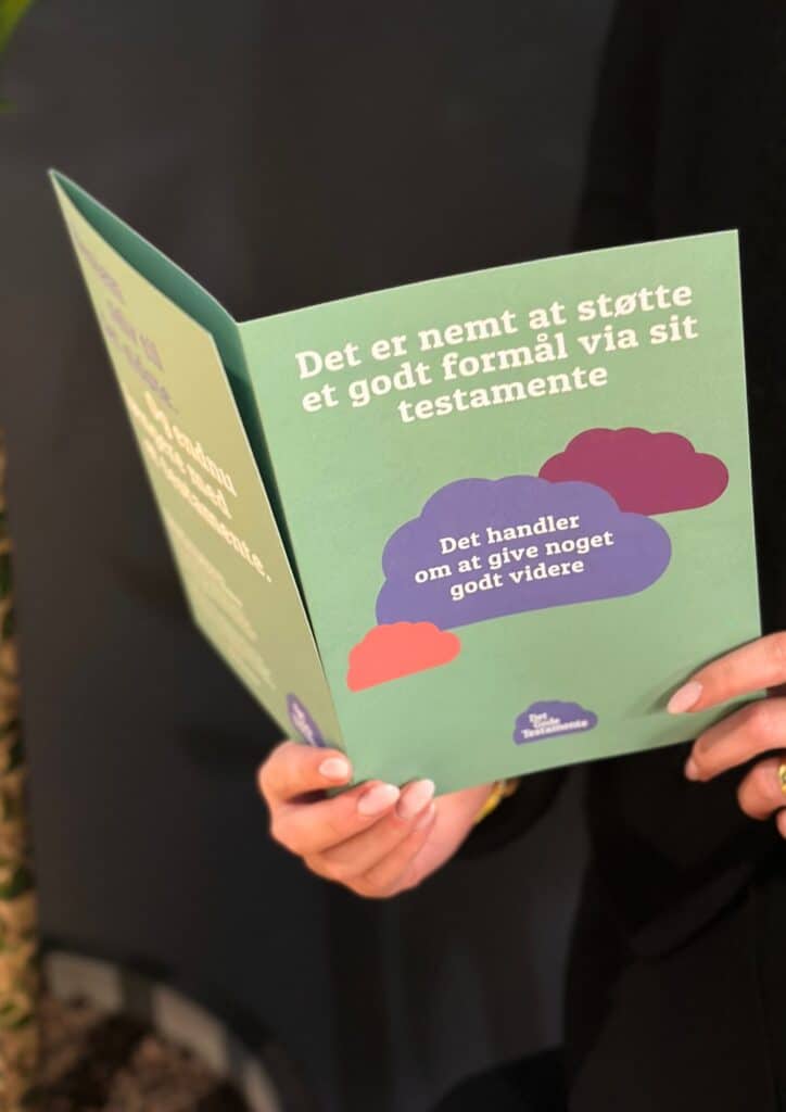Det Gode Testamente tilskud til testamente støt en god sag velgørende organisation advokat jurist Lasseco Advokater